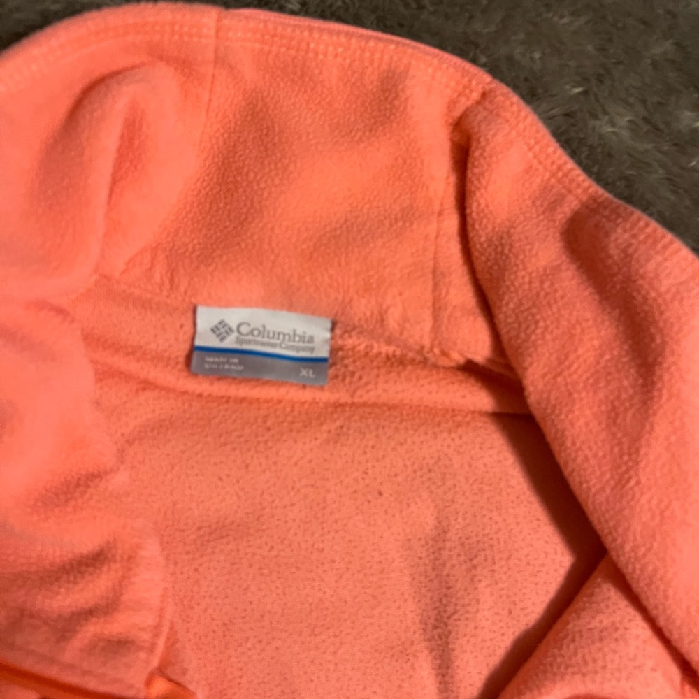 Columbia zip fleece